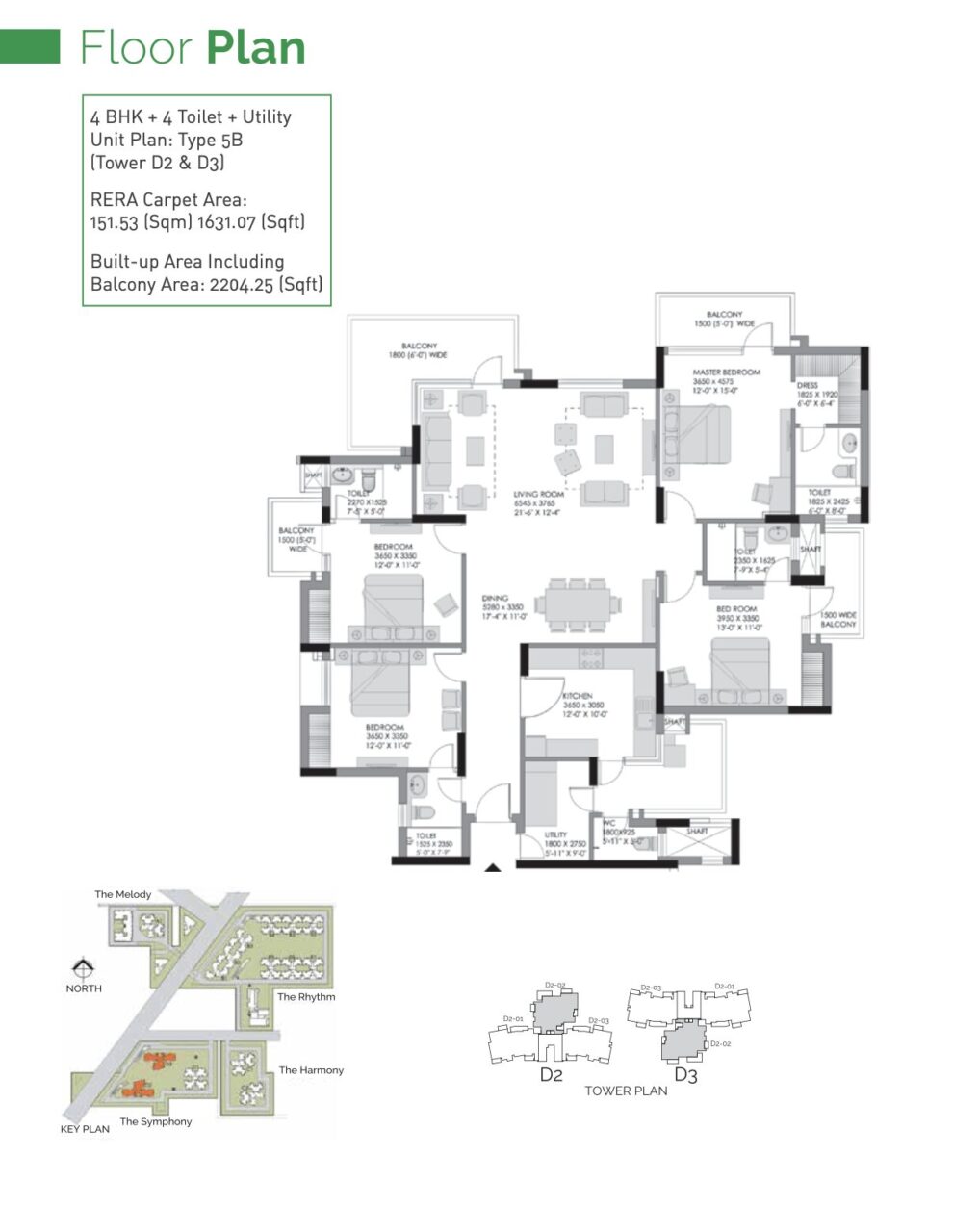 Experion the Heartsong Floor Plan